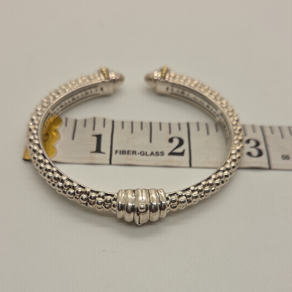 Lagos Caviar cuff bracelet - Picture 14 of 16